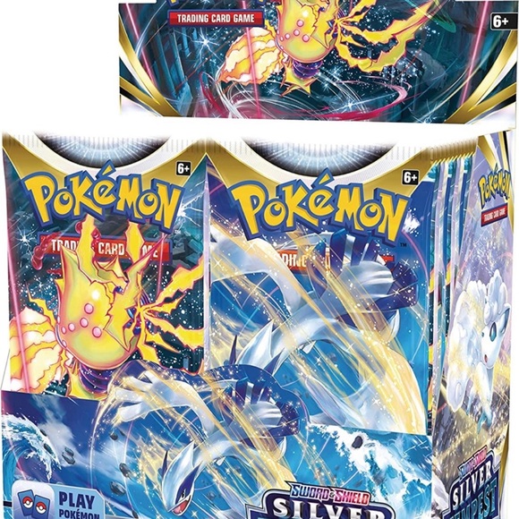 Pokémon Trading Card Game: Sword & Shield SILVER TEMPEST- NIB! - Picture 9 of 10